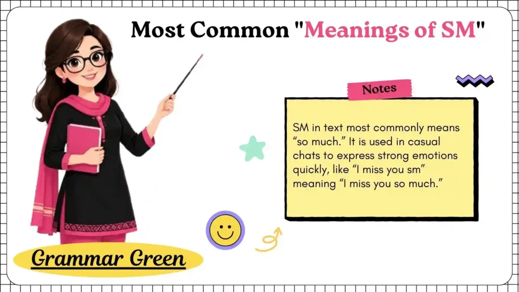 Most Common _Meanings of SM
