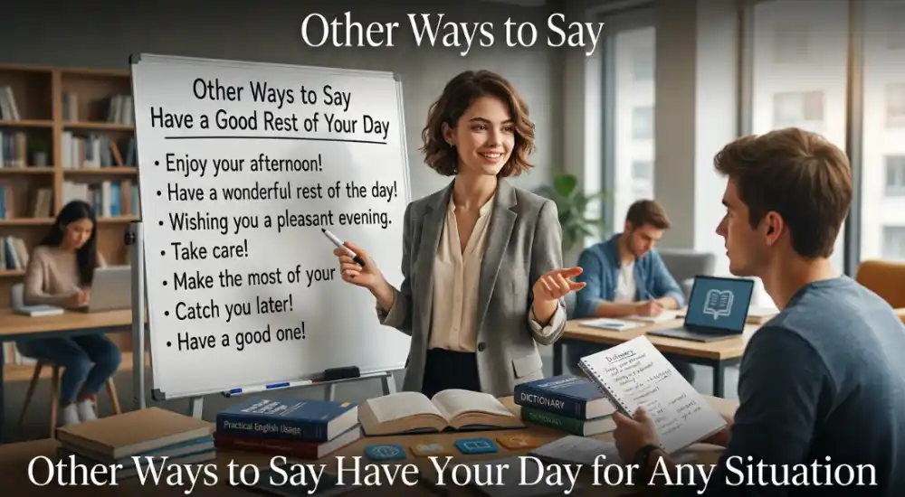 Other Ways to Say Have a Good Rest of Your Day (1)