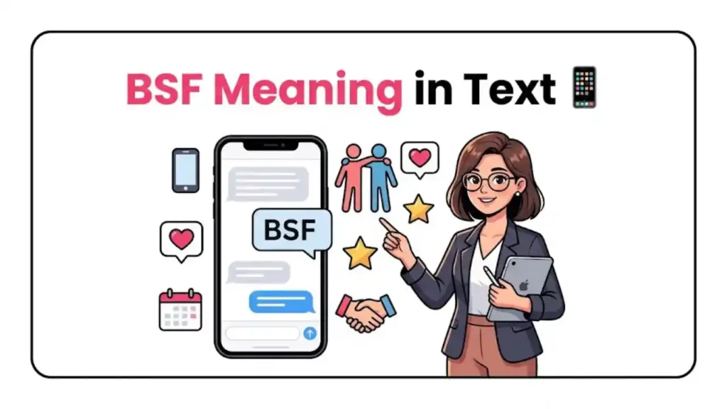 BSF Meaning in Text 📱