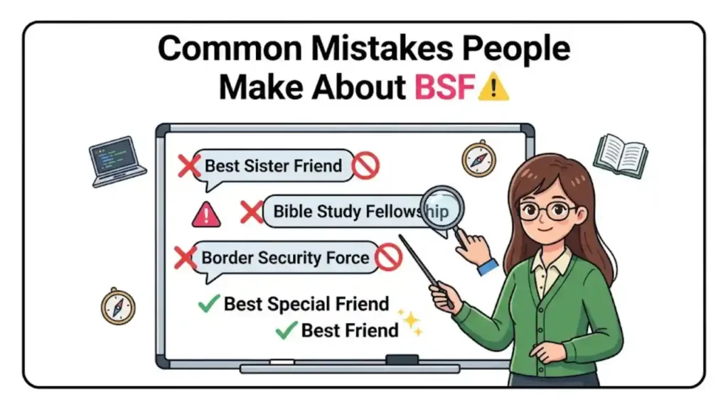 Common Mistakes People Make About BSF ⚠️