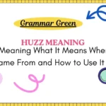 Huzz Meaning What It Means Where It Came From and How to Use It