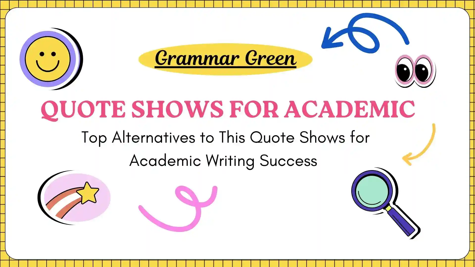Quote Shows for Academic