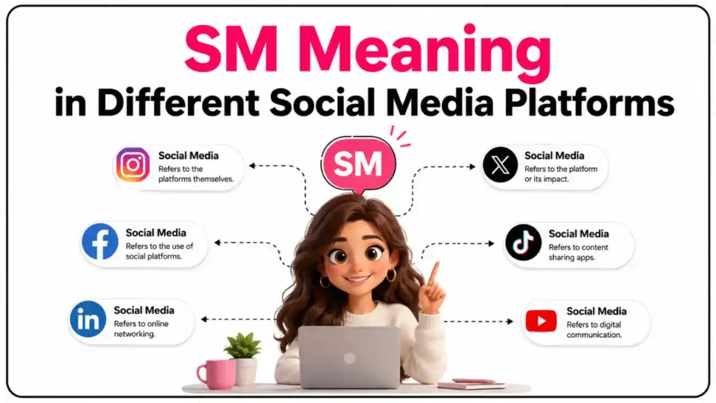 SM Meaning in Different Social Media Platforms