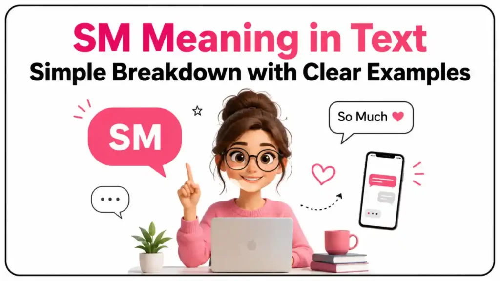 SM Meaning in Text Simple Breakdown with Clear Examples