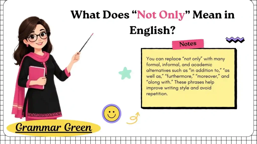 What Does “Not Only” Mean in English