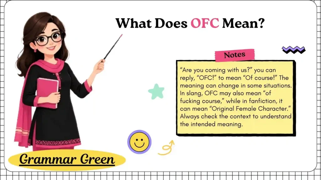 What Does OFC Mean