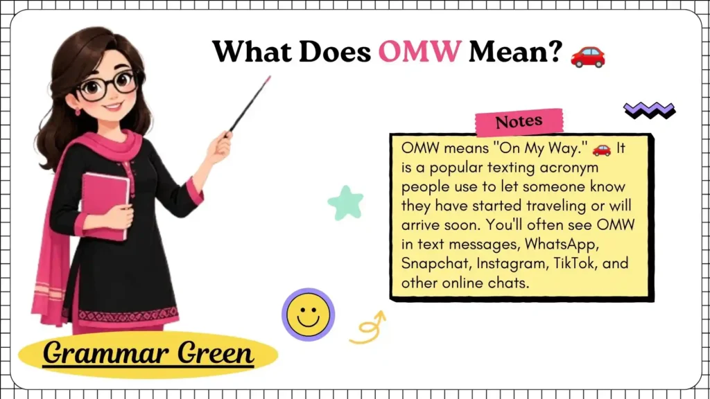 What Does OMW Mean_ 🚗What Does OMW Mean_ 🚗