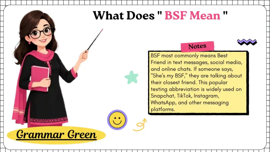 What Does _ BSF Mean