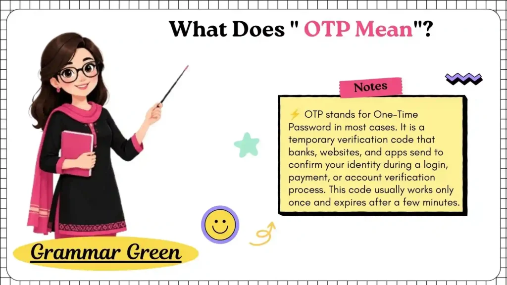 What Does _ OTP Mean