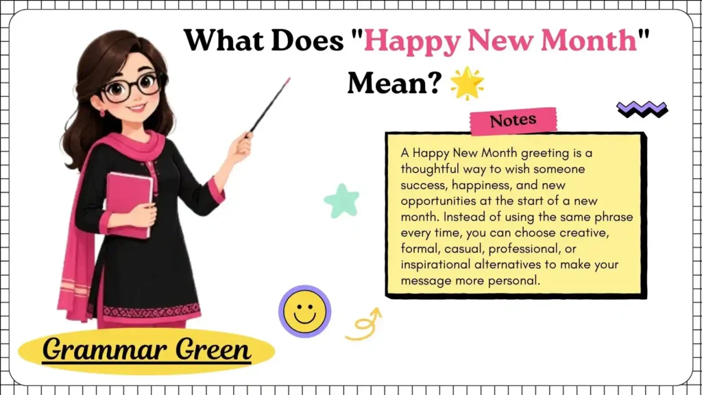 What Does _Happy New Month_ Mean_ 🌟