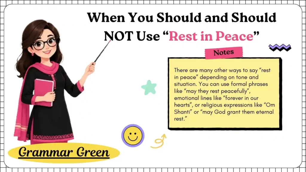 When You Should and Should NOT Use “Rest in Peace”