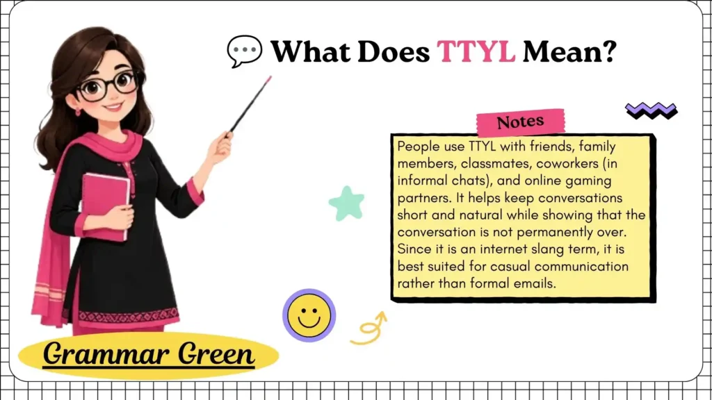 💬 What Does TTYL Mean