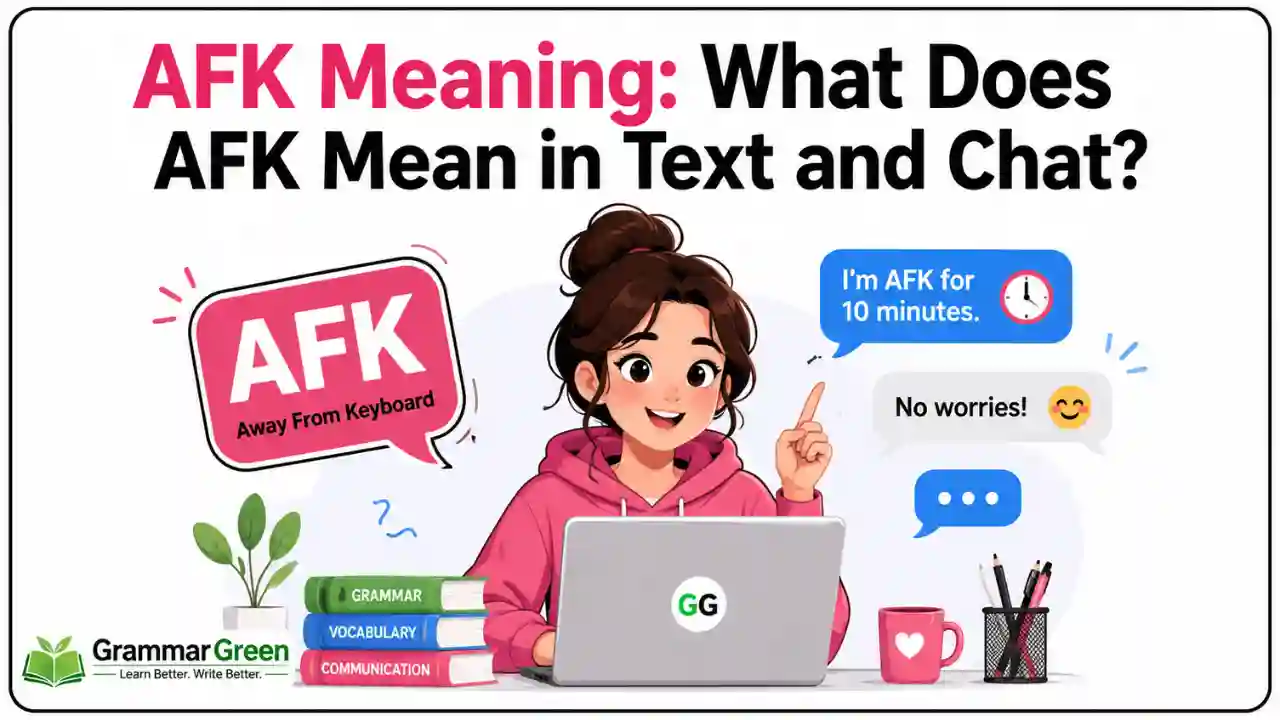AFK Meaning_ What Does AFK Mean in Text and Chat