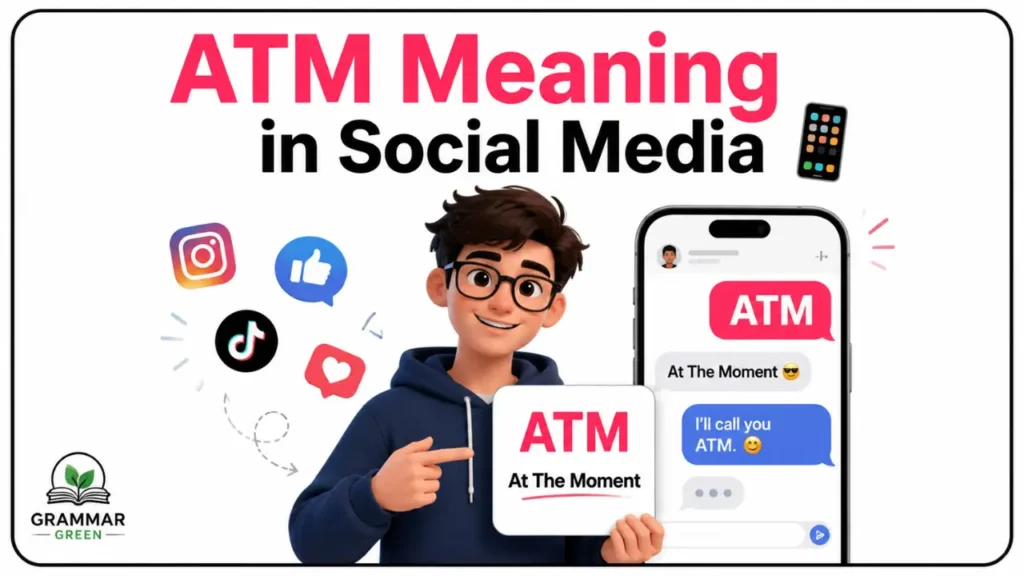 ATM Meaning in Social Media 📲