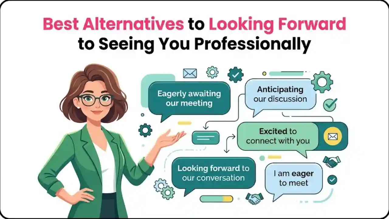 Best Alternatives to Looking Forward to Seeing You Professionally