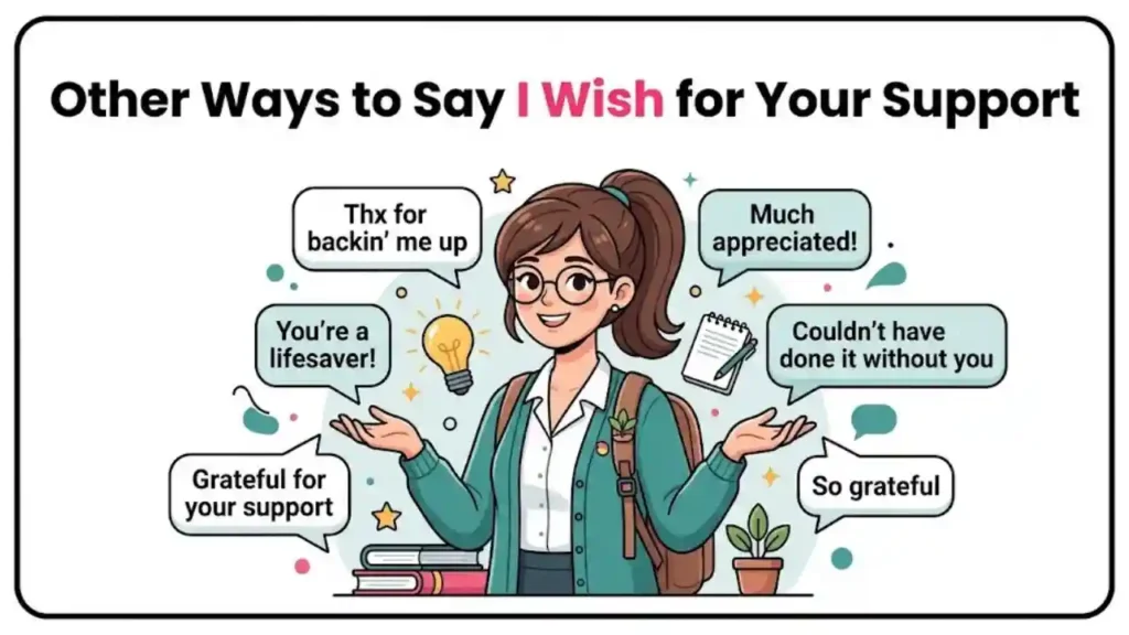 Casual Ways to Say Thank You for Your Support
