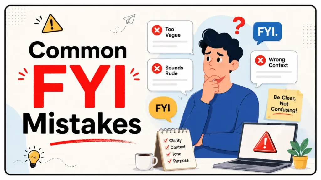 Common FYI Mistakes