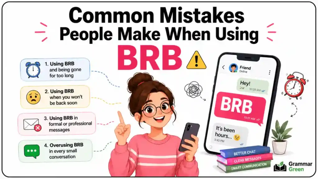 Common Mistakes People Make When Using BRB ⚠️