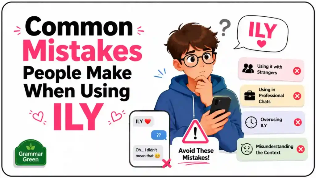 Common Mistakes People Make When Using ILY