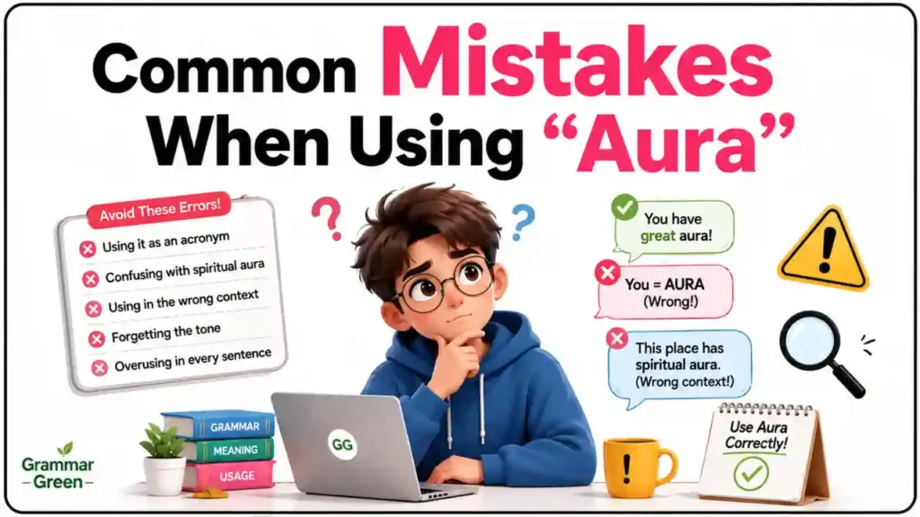 Common Mistakes When Using “Aura”