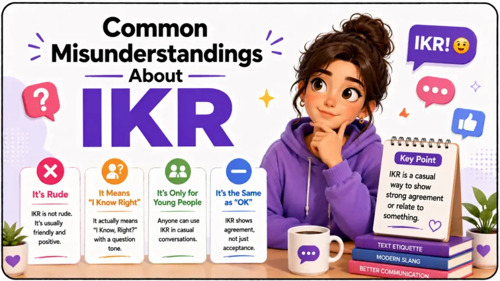 Common Misunderstandings About IKR