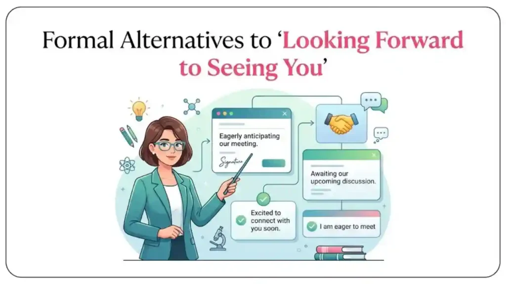 Formal Alternatives to “Looking Forward to Seeing You”