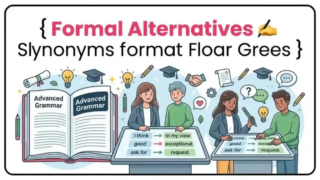 Formal Alternatives ✍️
