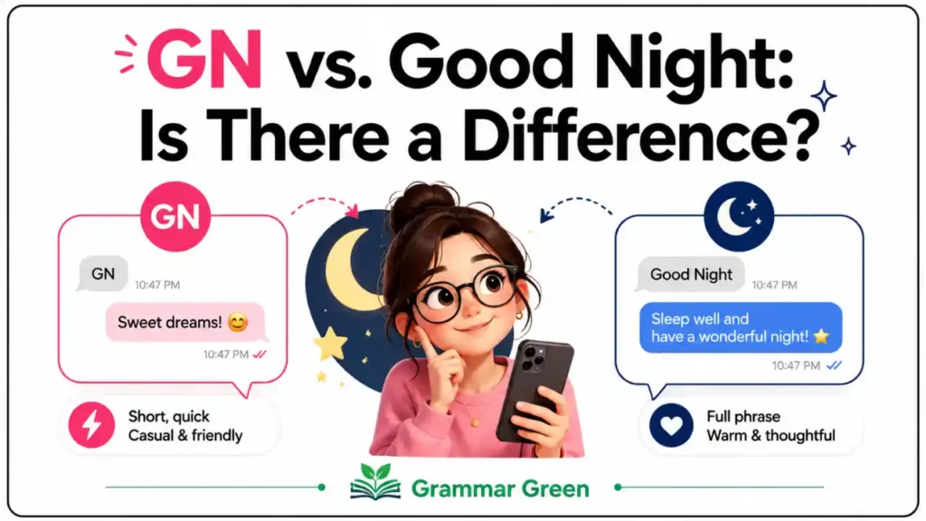 GN vs. Good Night_ Is There a Difference