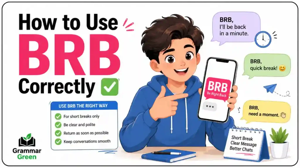 How to Use BRB Correctly ✅