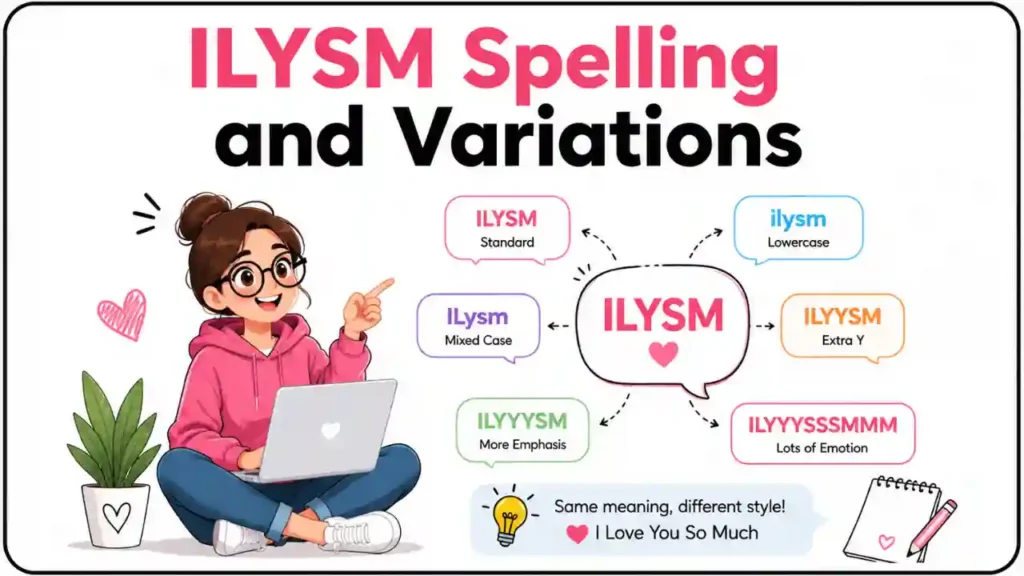 ILYSM vs Similar Texting Abbreviations