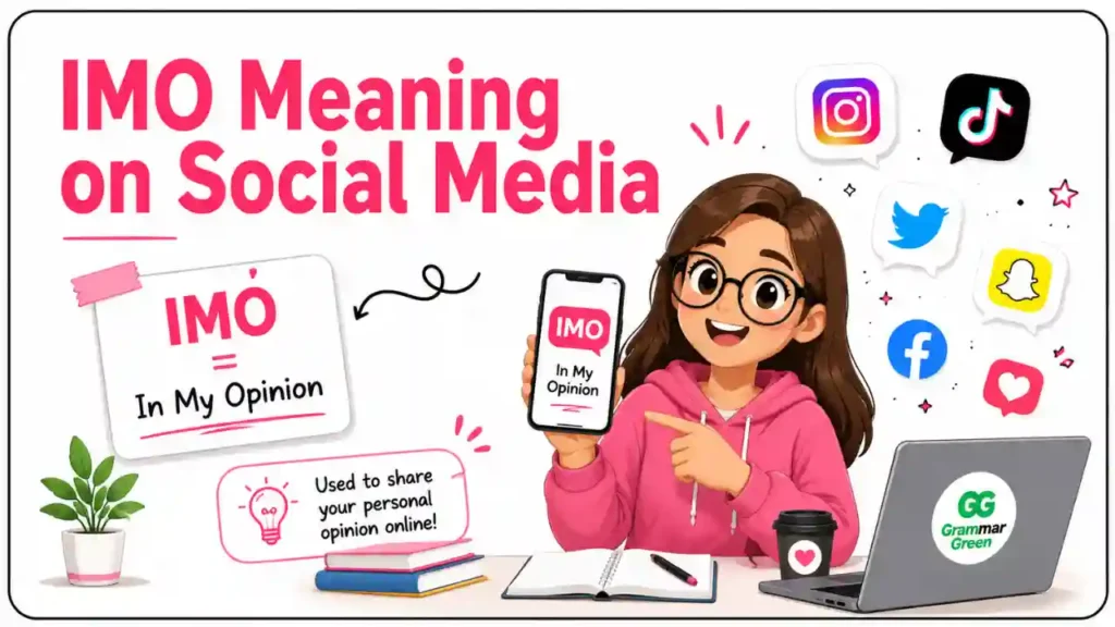 IMO Meaning on Social Media