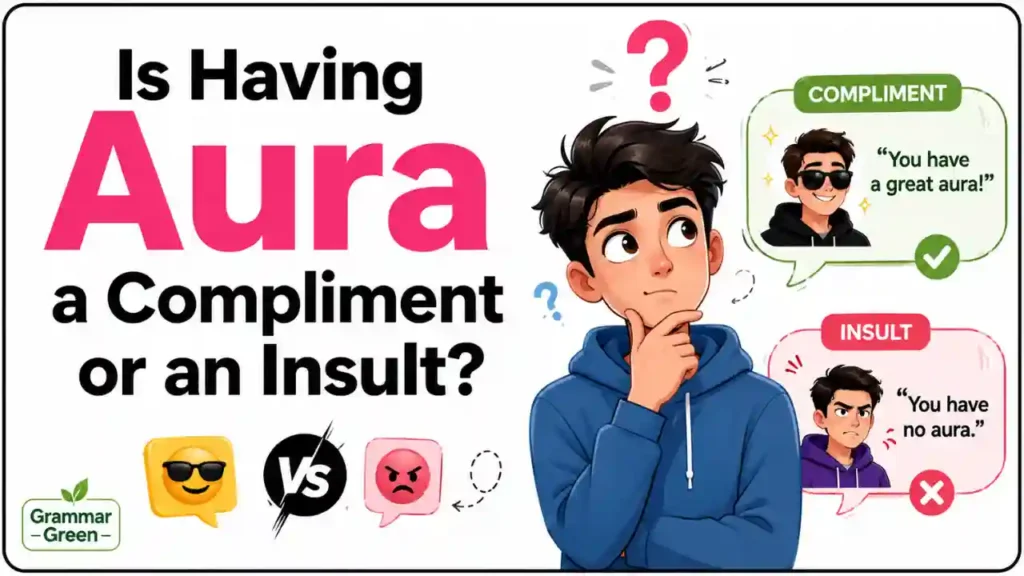 Is Having Aura a Compliment or an Insult