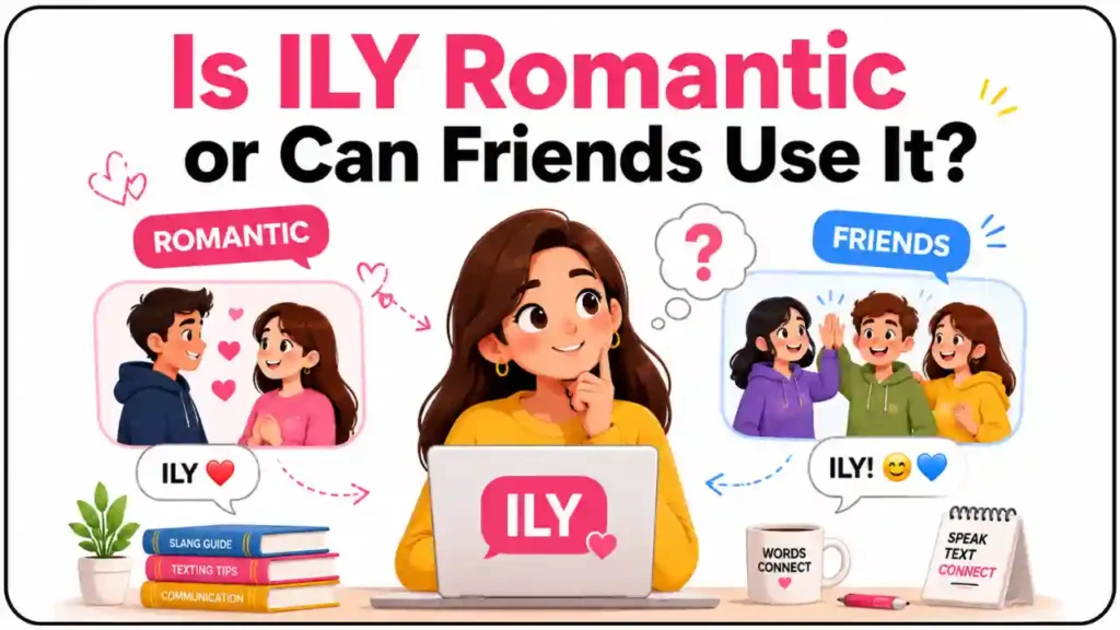 Is ILY Romantic or Can Friends Use It