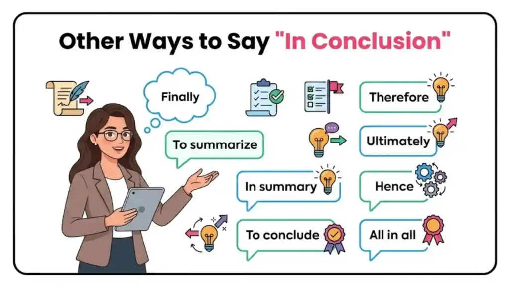 Other Ways to Say “In Conclusion”