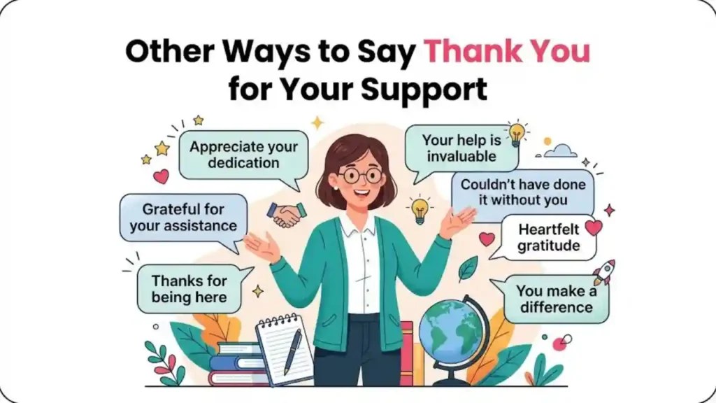 Other Ways to Say Thank You for Your Support