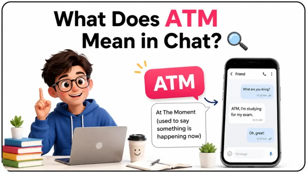 What Does ATM Mean in Chat_ 🔎