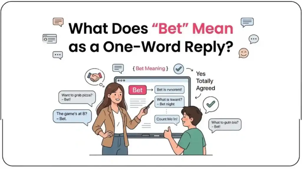 What Does “Bet” Mean as a One-Word Reply