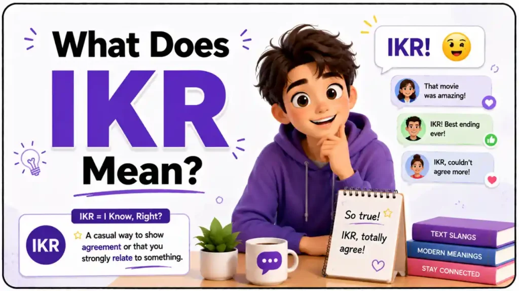 What Does IKR Mean