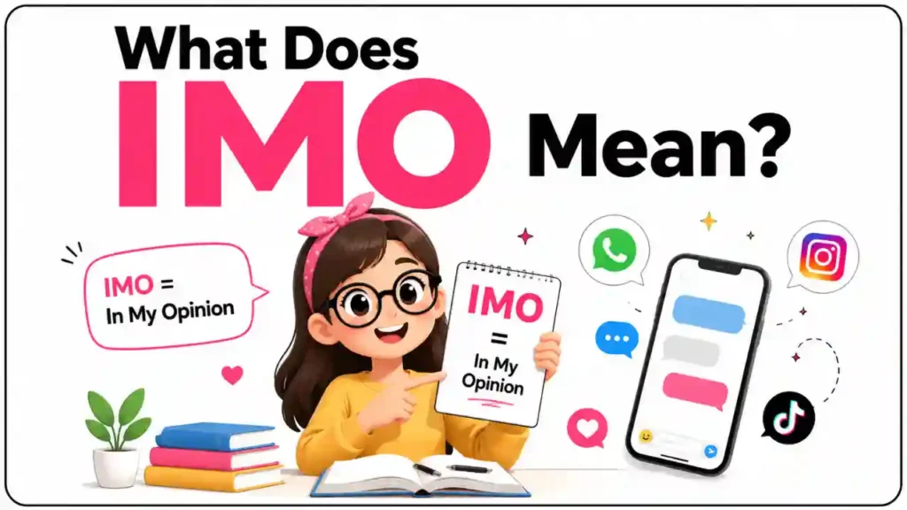 What Does IMO Mean