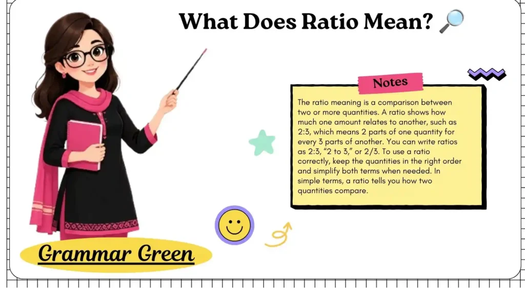 What Does Ratio Mean_ 🔎