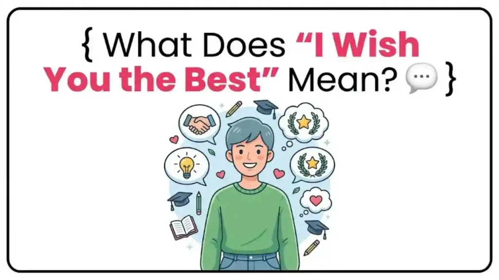 What Does _I Wish You the Best_ Mean_ 💬