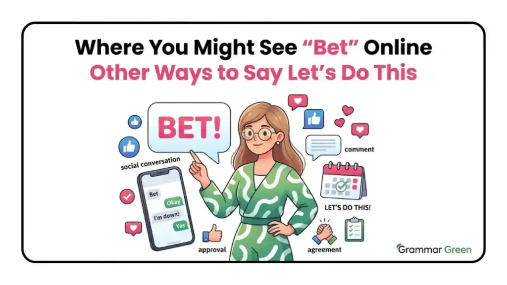 Where You Might See “Bet” Online