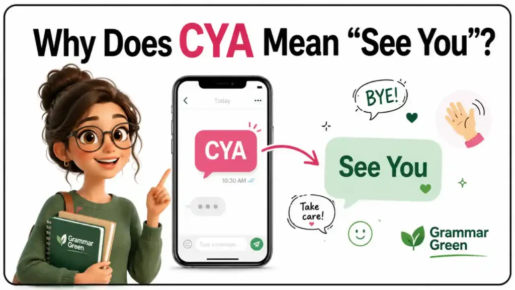 Why Does CYA Mean “See You”