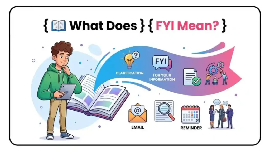 📖 What Does FYI Mean