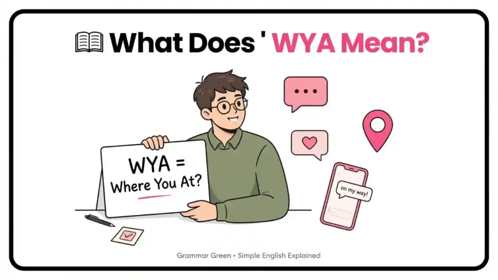📖 What Does WYA Mean