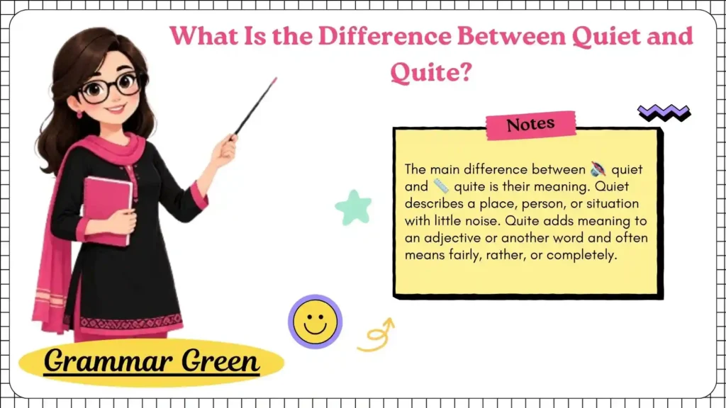 What Is the Difference Between Quiet and Quite